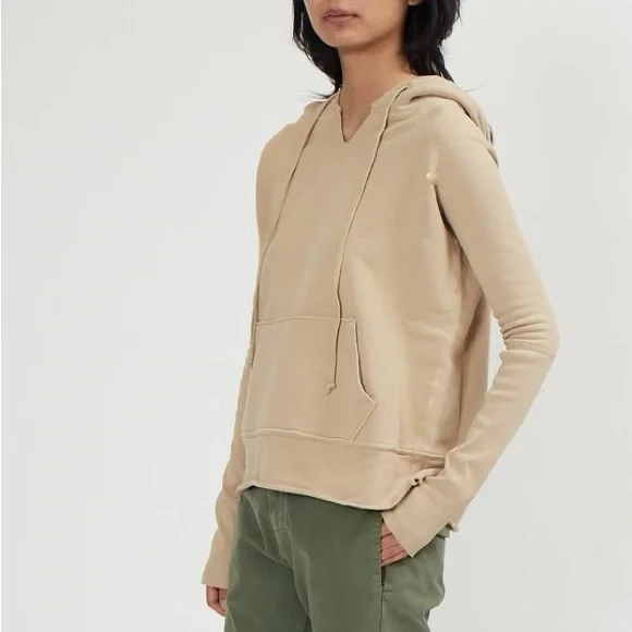 Nili Lotan Janie Hoodie in Khaki, New, $275 MSRP - Picture 7 of 8